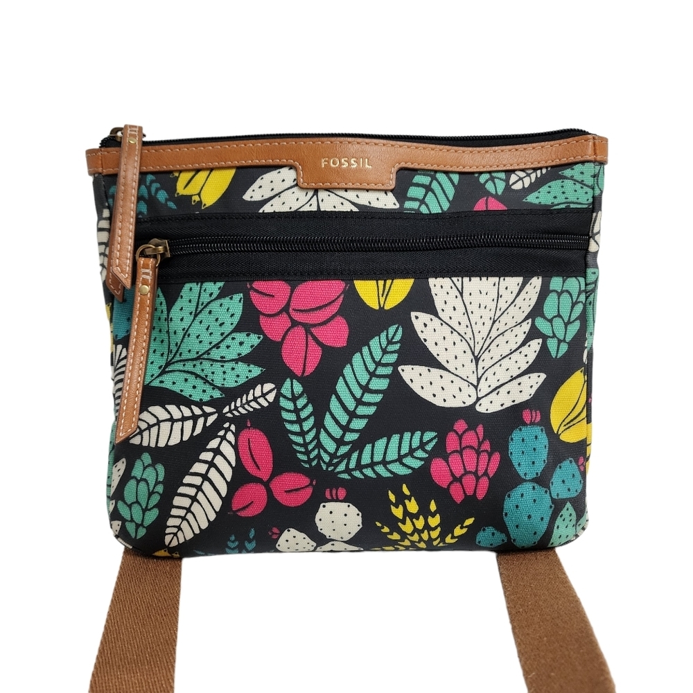 FOSSIL FLORAL CROSSBODY BAG - Picture 4 of 9